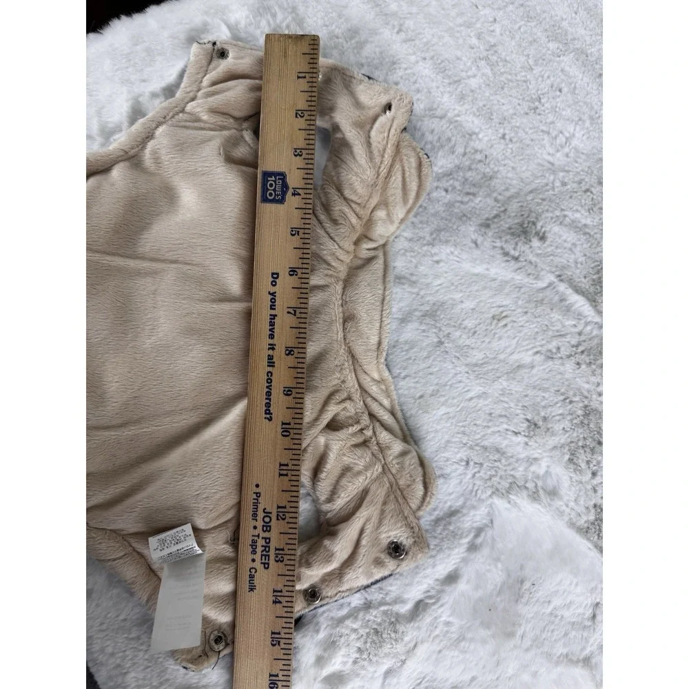 New Dobaz‎ DA17027AS Denim Suede Dog Jacket Size Medium
